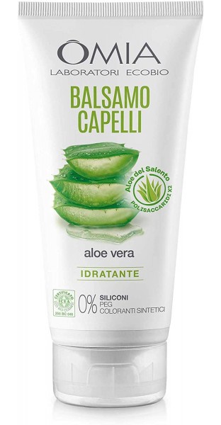 OMIA Balsamo Per Capelli Eco Bio Con Aloe Vera Del Salento