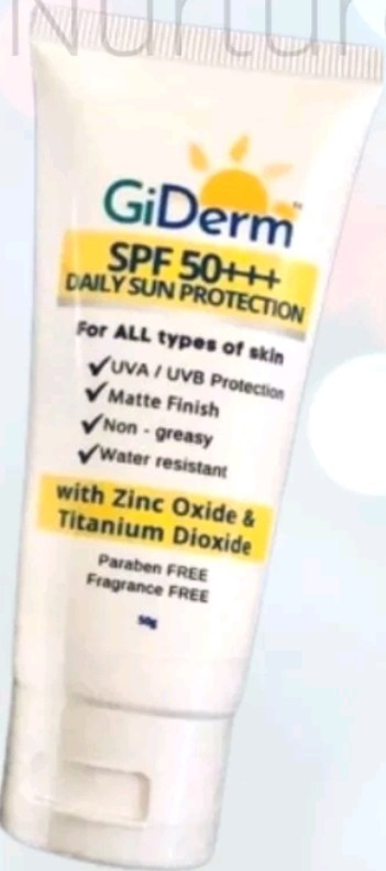 GiDerm SPF 50+++ Daily Sun Protection