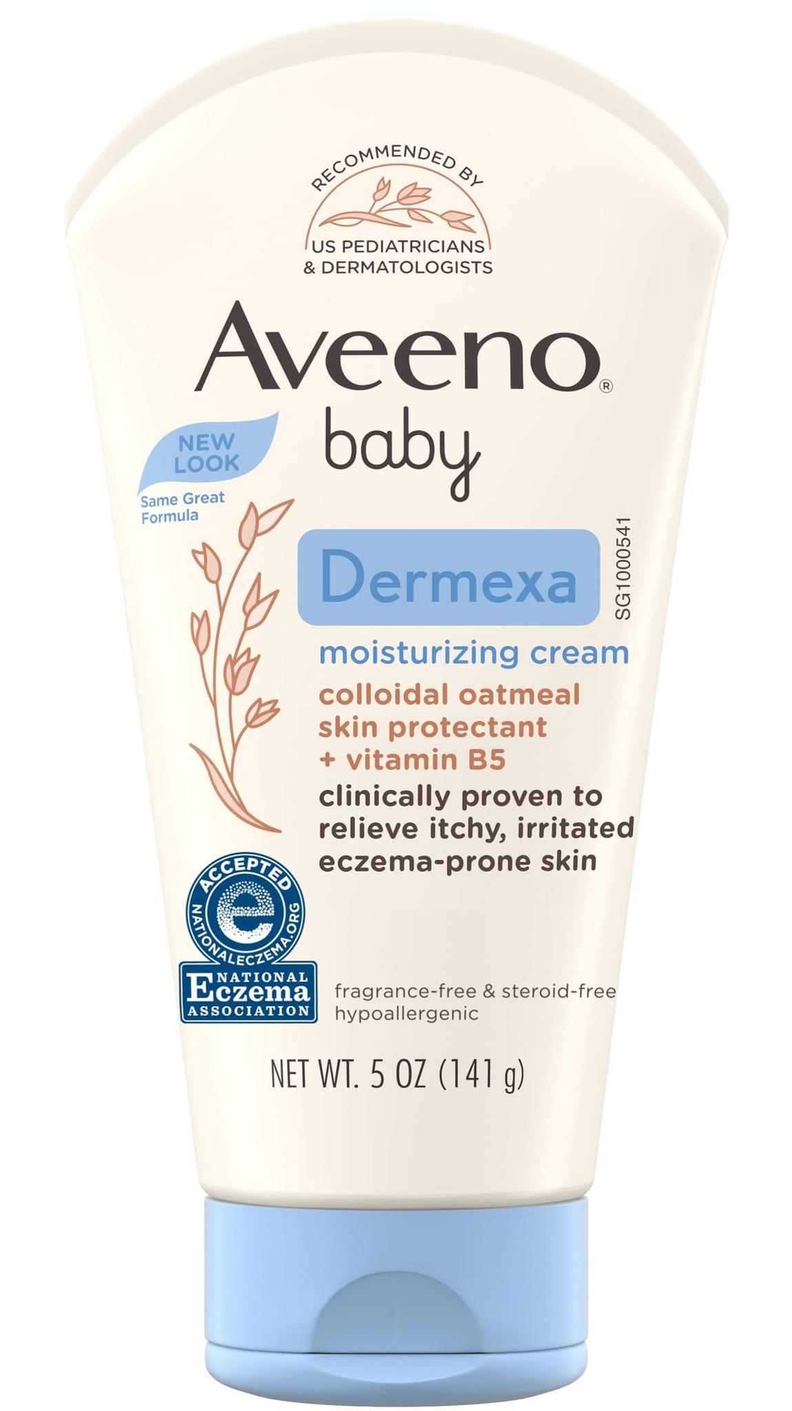 Aveeno Baby Dermexa Fragrance Free Moisturising Cream