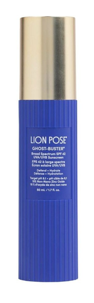 Lion Pose Ghost-buster 100% Mineral Sunscreen SPF 42 With Super Zinc For No White Cast