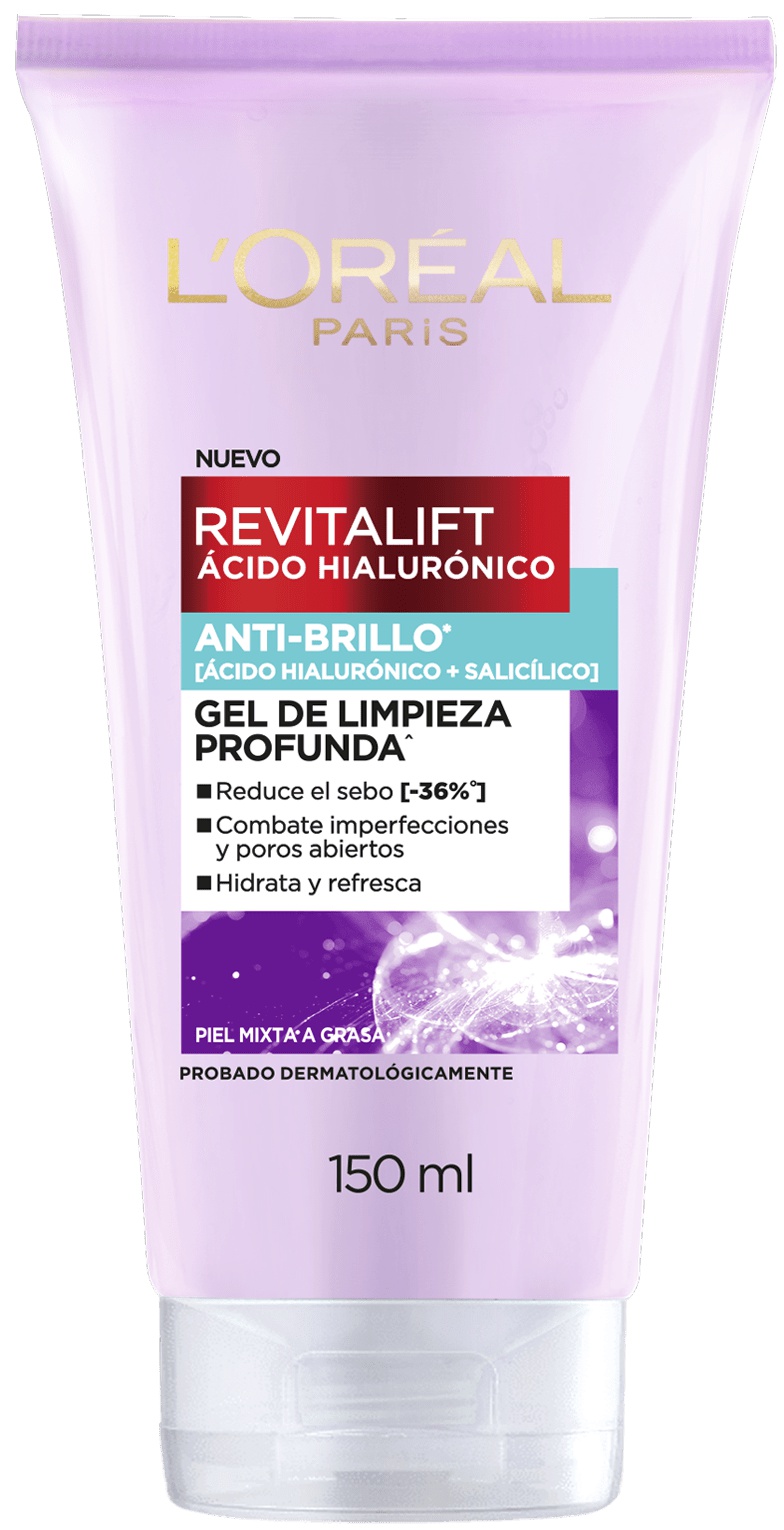 L'Oreal Paris Gel De Limpieza Anti Brillo