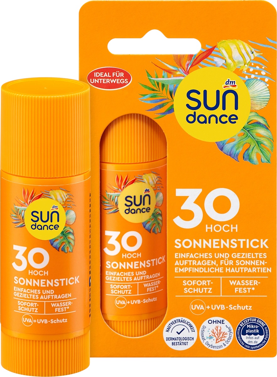 SUNdance Sonnenstick Gesicht & Lippenpflege LSF 30