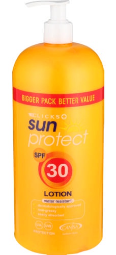 Clicks SUNprotect Spf30 Water Resistant Lotion