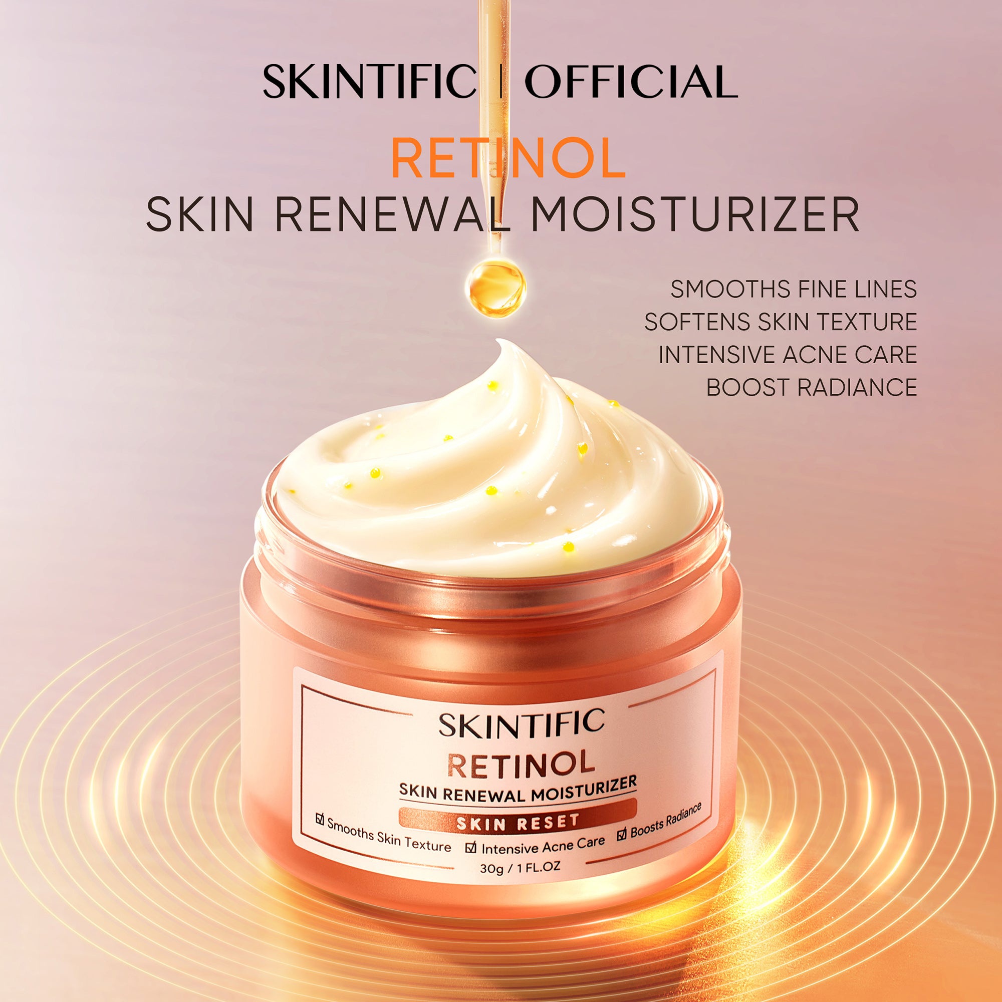 Skintific Retinol Skin Renewal Moisturizer