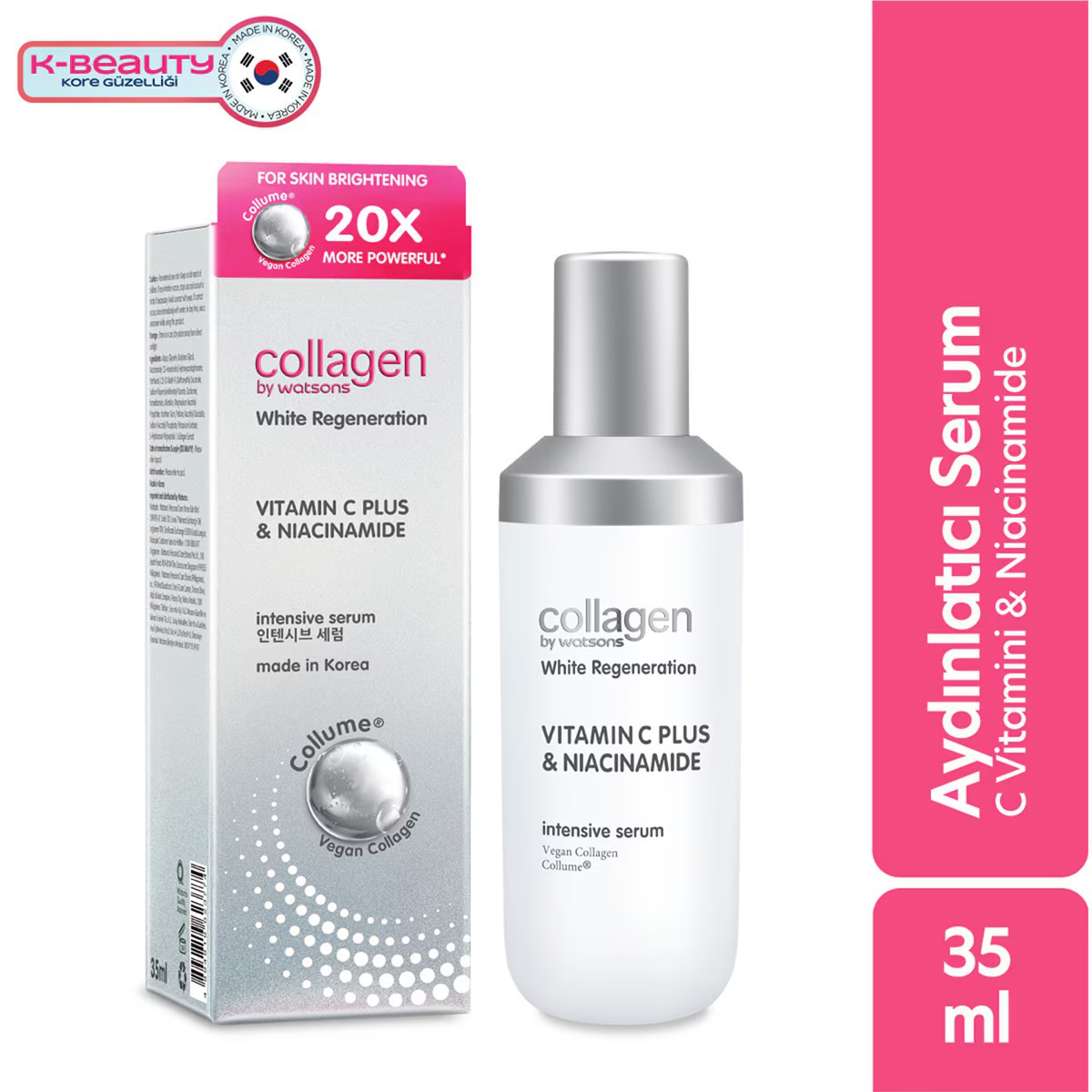 COLLAGEN BY WATSONS White Regeneration Intense Serum Vitamin C Plus & Niacinamide