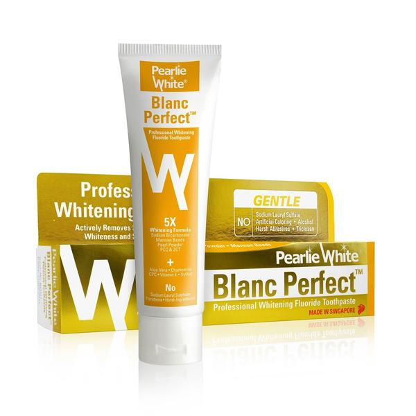 Pearlie White Blanc Perfect Professional Whitening Fluoride Toothpaste