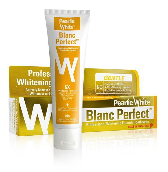 Pearlie White Blanc Perfect Professional Whitening Fluoride Toothpaste