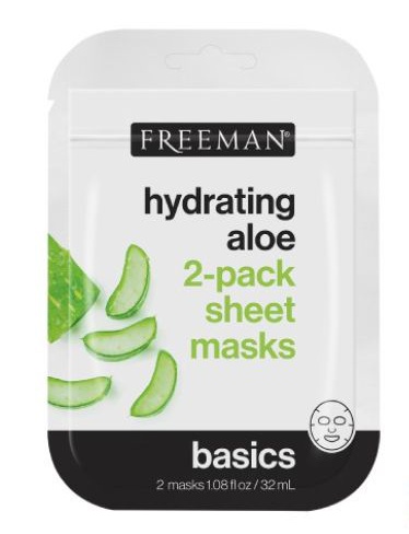 Freeman Hydrating Aloe 2-Pack Sheet Masks