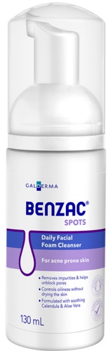 BENZAC® Daily Facial Foam Cleanser
