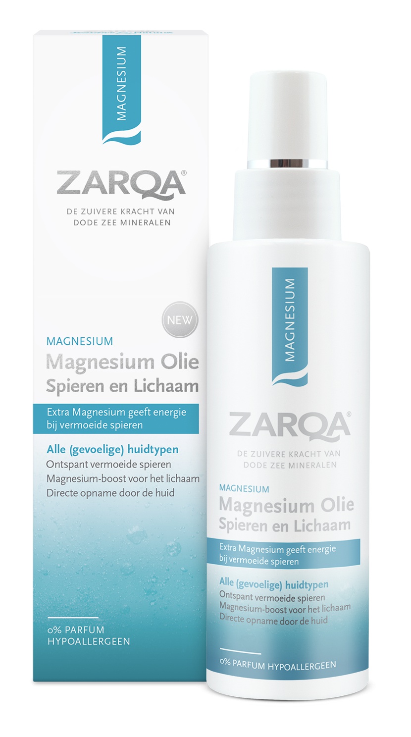 Zarqa Magnesium Olie Spieren En Lichaam Voor Gevoelige Huid