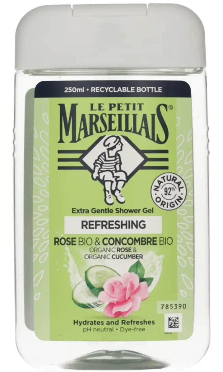 Le Petit Marseillais Shower Gel With Cucumber & Rose