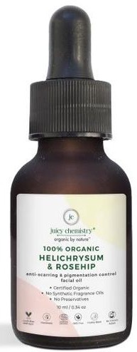 juicy chemistry Helichrysum & Rosehip Anti Scarring And Pigmentation Control Facial Oil