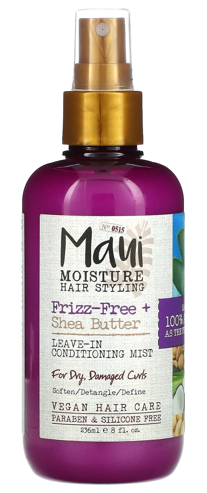 Maui moisture Frizz-free + Shea Butter Leave-in Conditioning Mist
