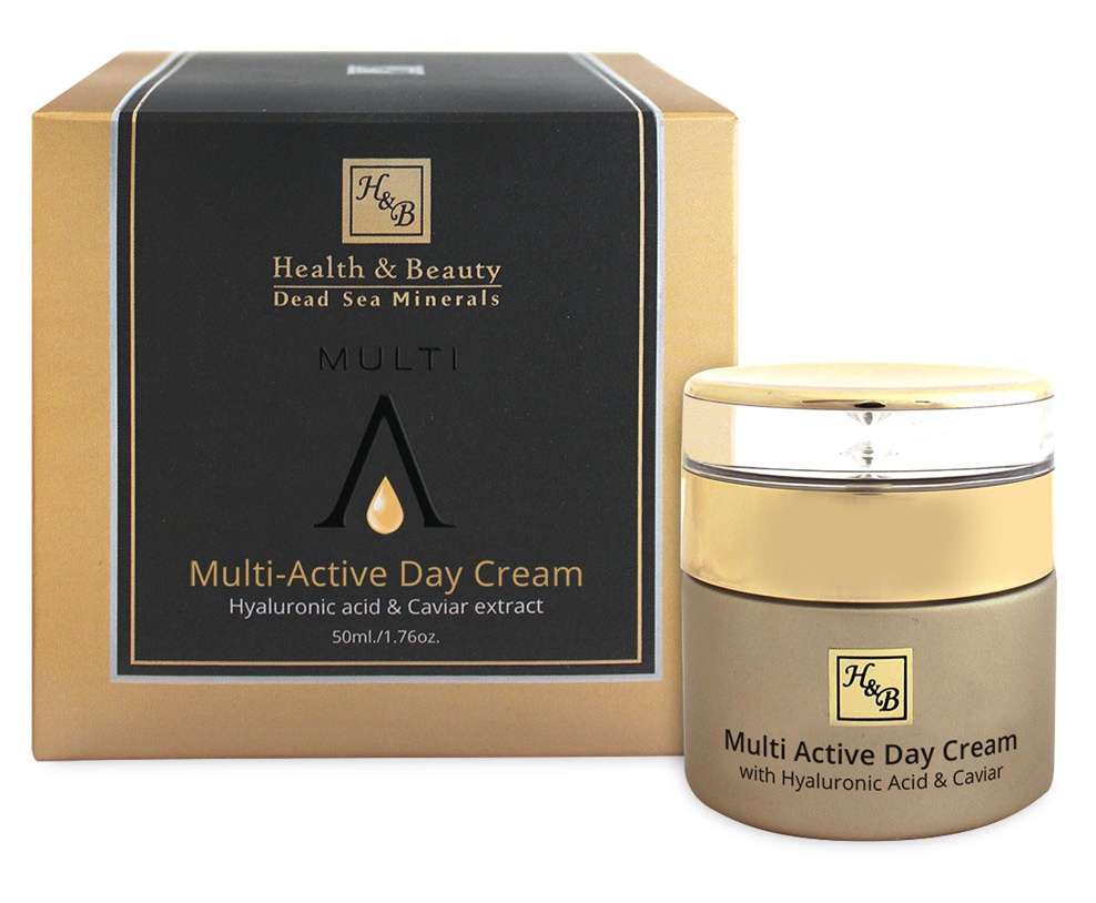Health & Beauty Dead Sea Minerals Multi Active Day Cream With Hyaluronic Acid And Caviar