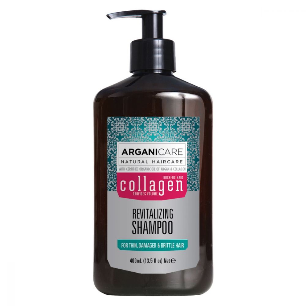 ARGANICARE Revitalizing Collagen Shampoo With Organic Argan Oil