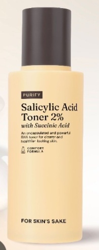 For Skin's Sake Salicylic Acid Toner 2% With Succinic Acid