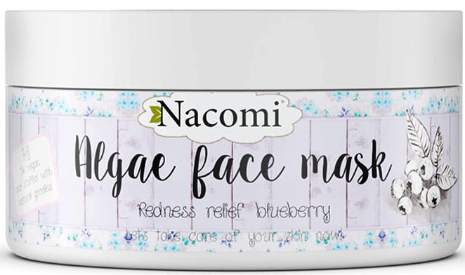 Nacomi Algae Face Mask Redness Relief Blueberry