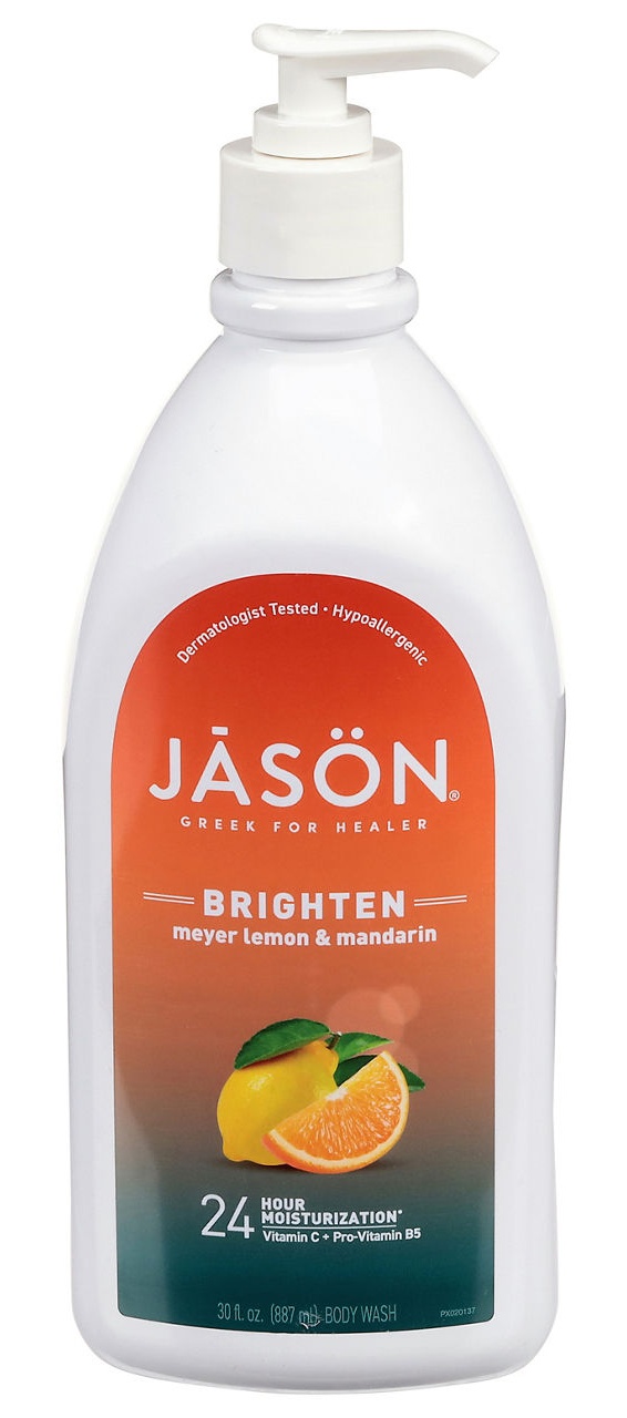 JASÖN Natural Brighten Meyer Lemon & Mandarin Body Wash