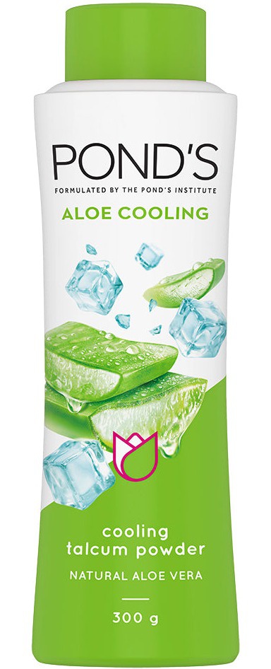 Pond's Aloe Cooling Talc, With 100% Natural Aloe Vera Extract