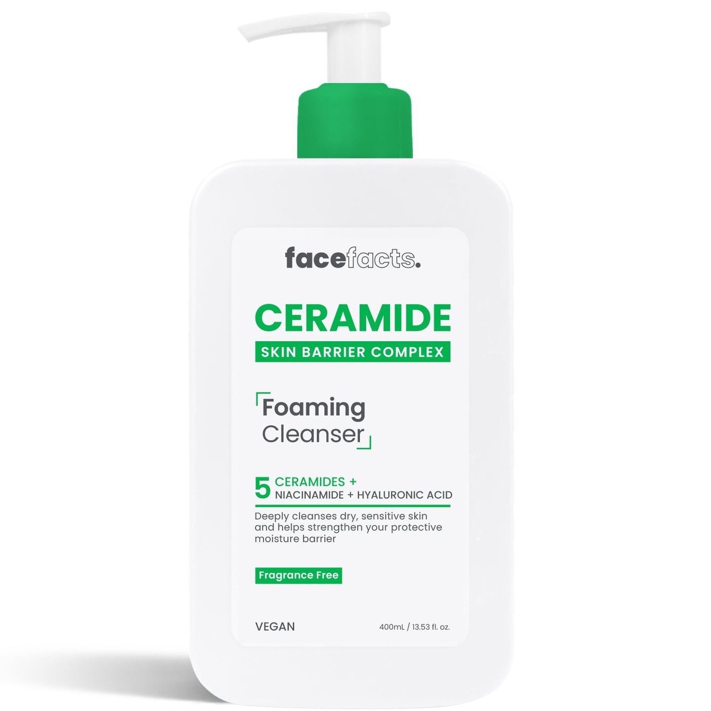 Face facts Ceramide Foaming Cleanser