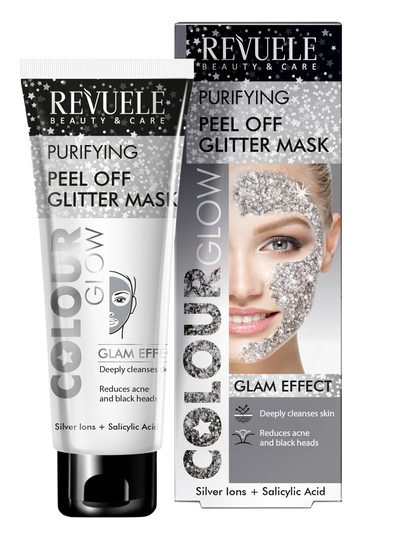 Revuele Purifying Peel Off Glitter Mask