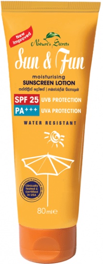 Nature’s Secrets Sun & Fun Sunscreen Lotion - SPF 25
