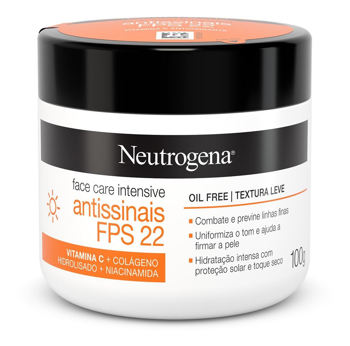 Neutrogena Face Care Intensive - Antissinais FPS 22