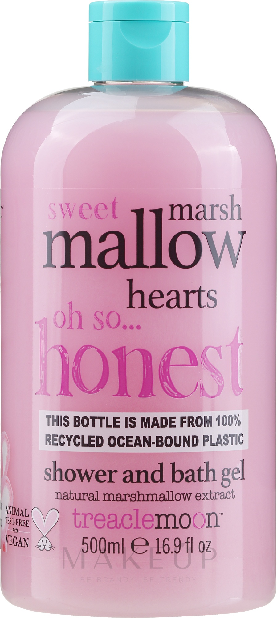 Treaclemoon Marshmallow Hearts Shower And Bath Gel