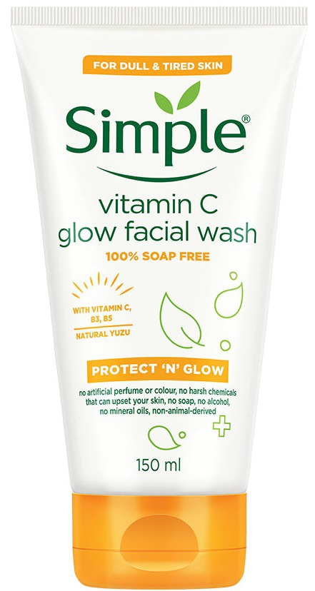 Simple Vitamin C Glow Face Wash ingredients (Explained)