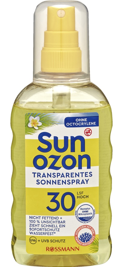 Sun Ozon Transparentes Sonnenspray LSF 30