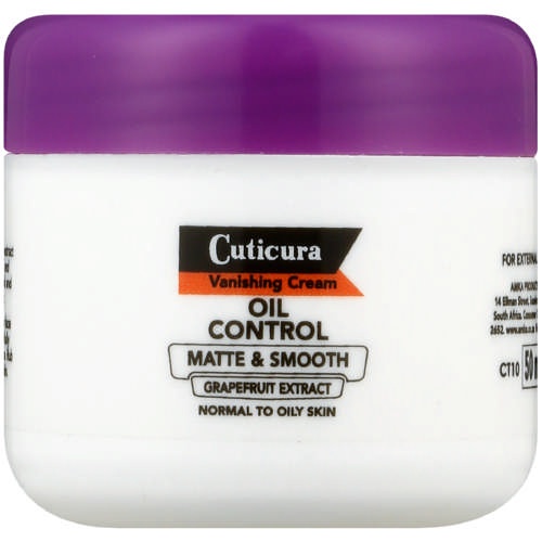 Cuticura Vanishing Cream Oil Control Matte & Smooth
