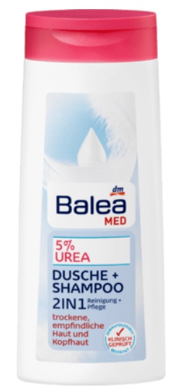 Balea Med Duschgel 5% Urea 2In1 Dusche + Shampoo