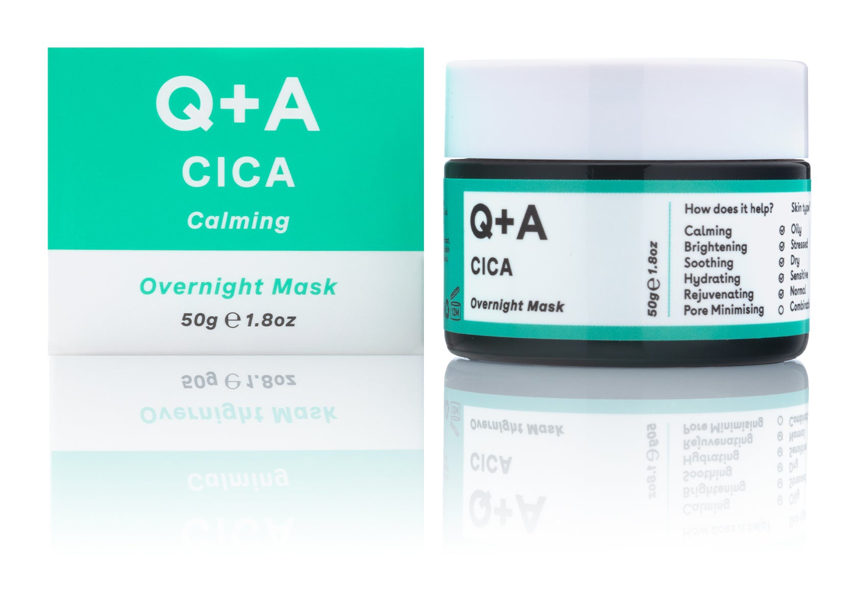 Q+A Cica Calming Overnight Mask