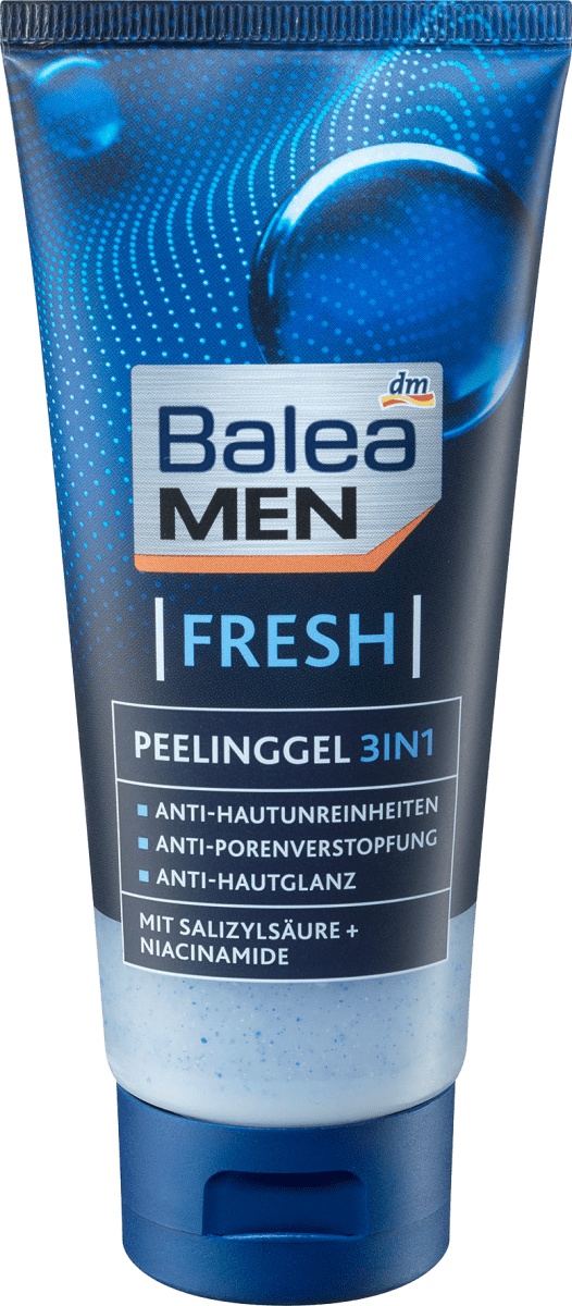 Balea MEN  Fresh Peeling Gel 3in1