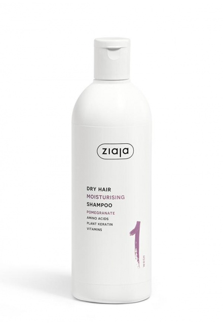 Ziaja Plant Essentials Pomegranate Moisturising Shampoo