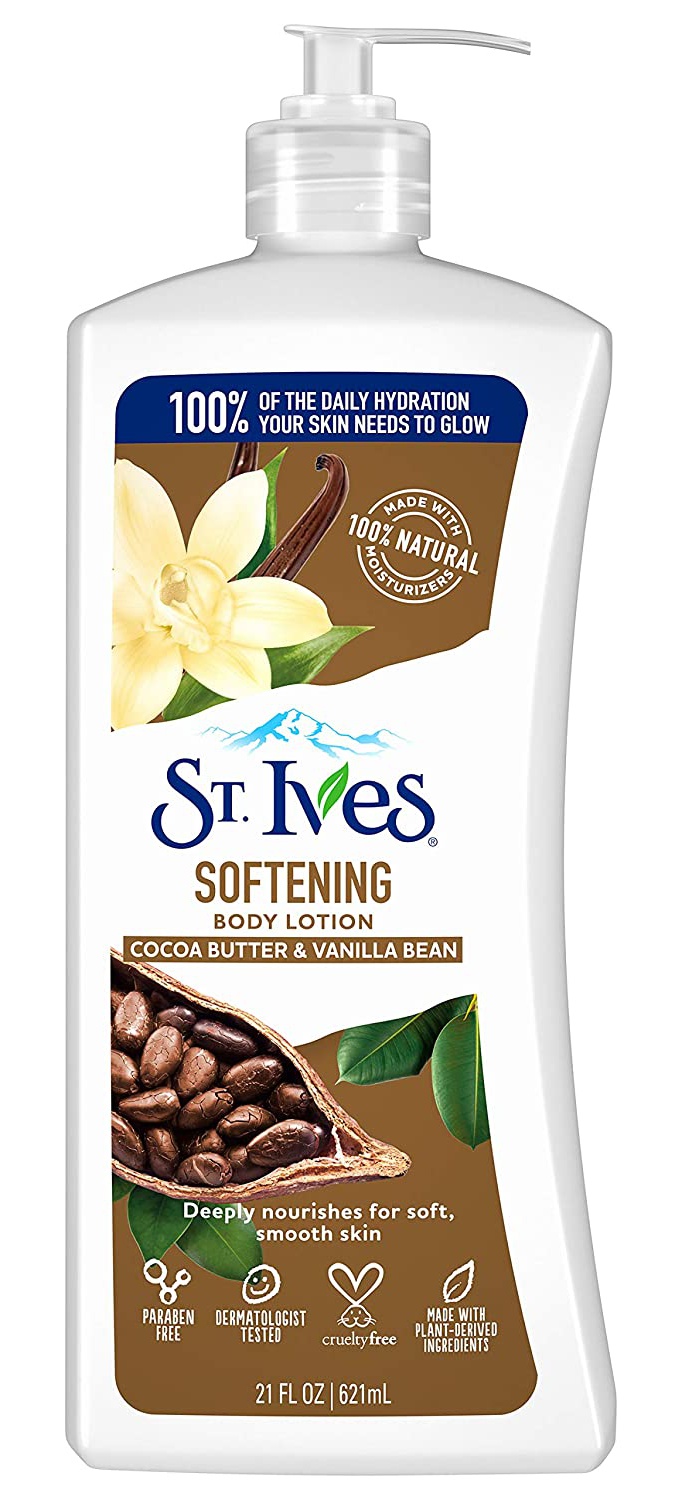 St Ives Softening Cocoa Butter & Vanilla Bean Hand & Body Lotion