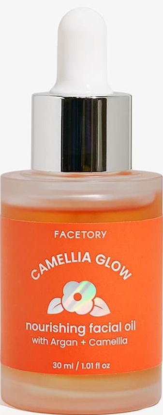 Facetory Camellia Glow Nourishing Facial Oil With Argan Oil
