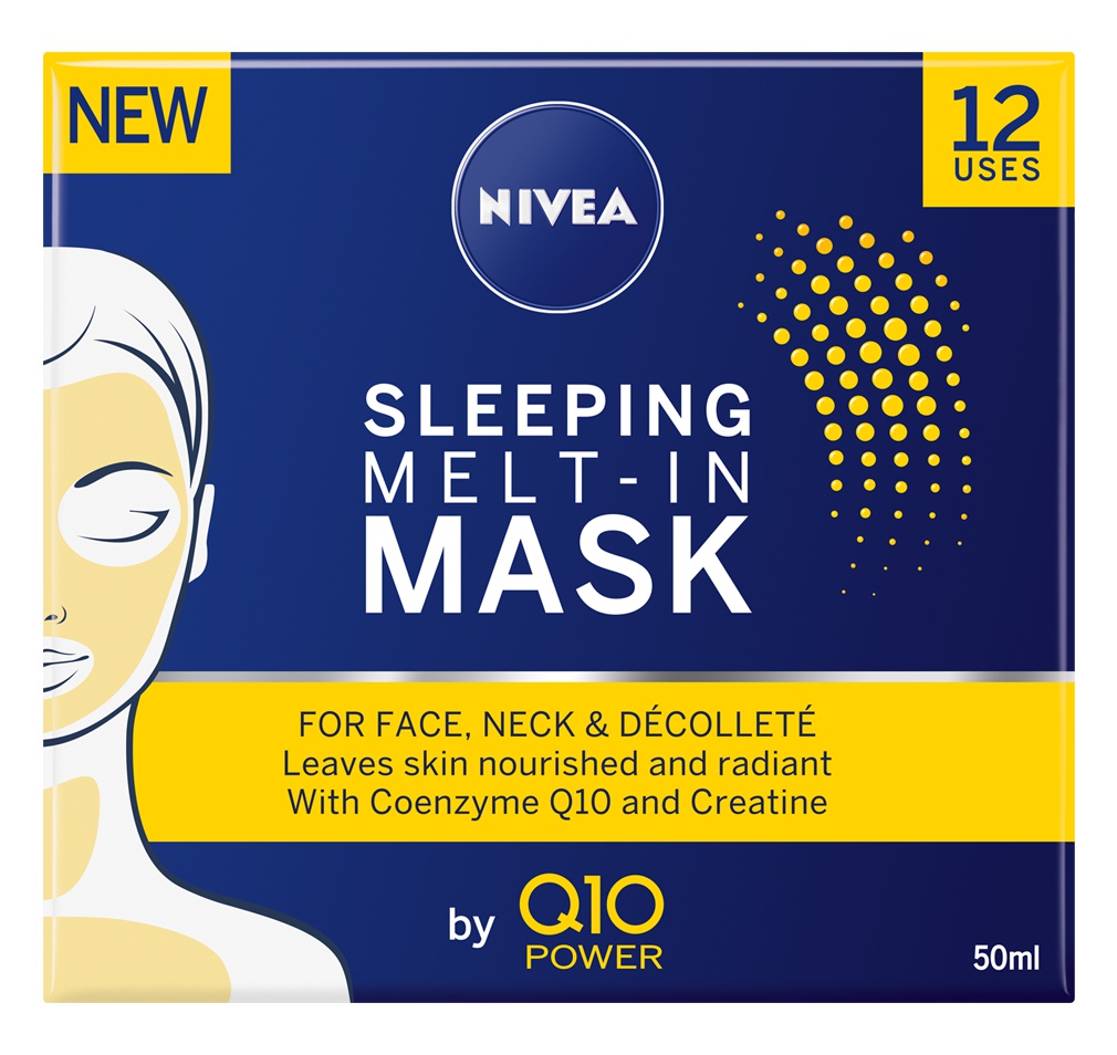 Nivea Q10 Plus Power Sleeping Melt-In Face Mask Anti Age