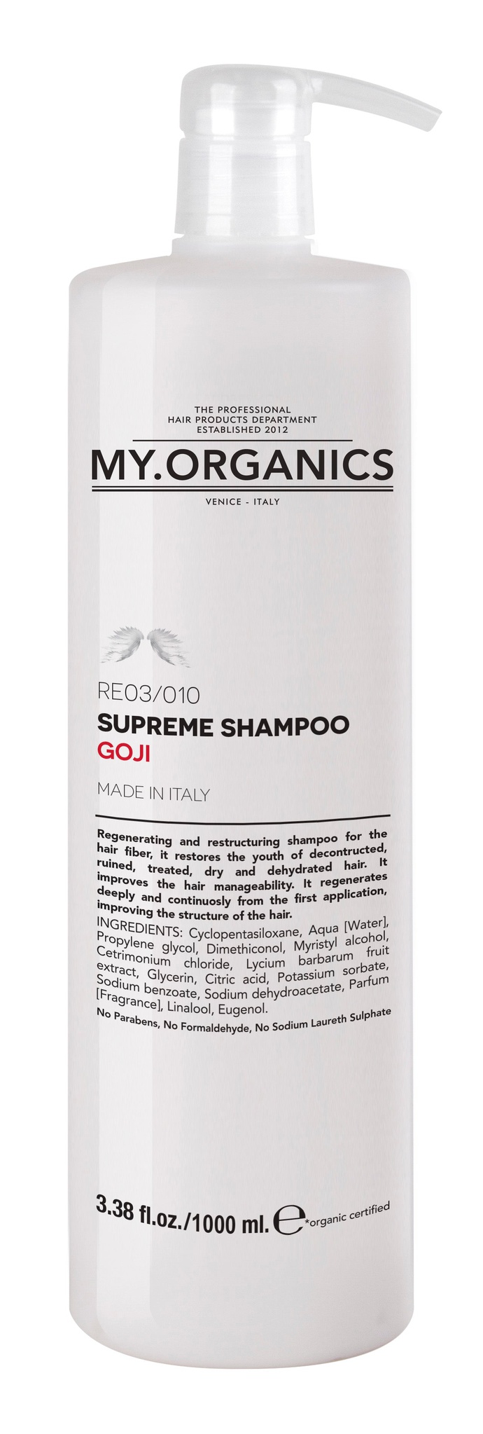 My Organics Supreme Shampoo Goji