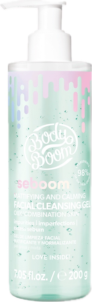 BodyBoom Seboom Mattifying And Calming Facial Cleansing Gel