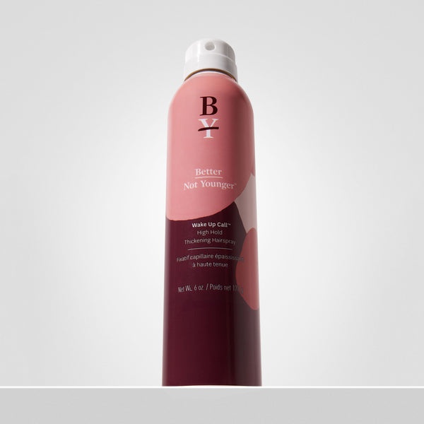 Better Not Younger Wake Up Call High Hold Thickening Spray