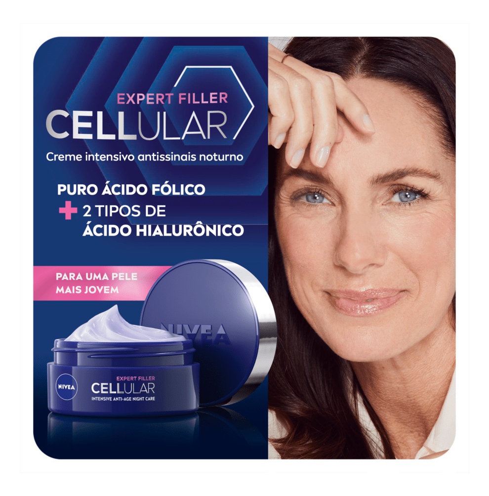 Nivea Creme Facial Antissinais Noite Cellular
