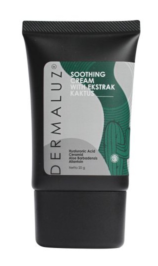 Dermaluz Soothing Cream With Ekstrak Kaktus