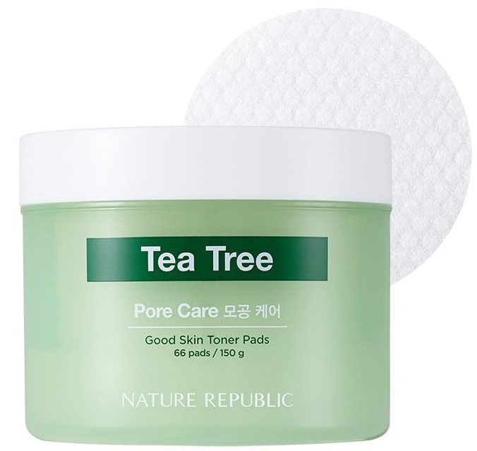Nature Republic Tea Tree Ampoule Toner Pad