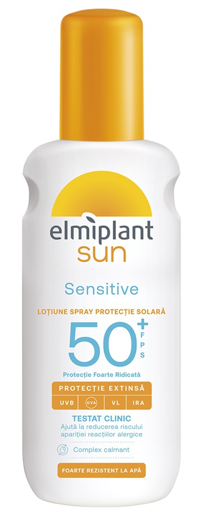 Elmiplant sun Lotiune Cu Protectie Solara SPF 50+ Sensitive