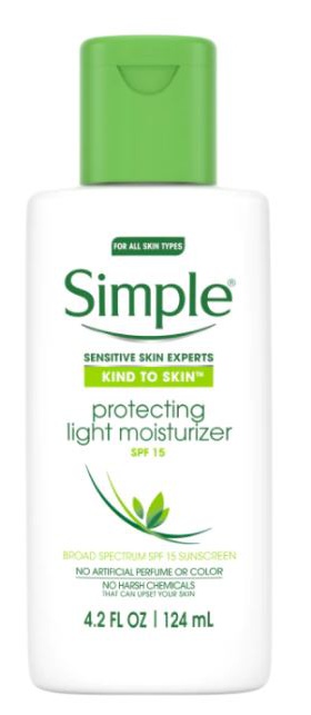 Simple Kind To Skin Protecting Light Moisturizer Spf 15