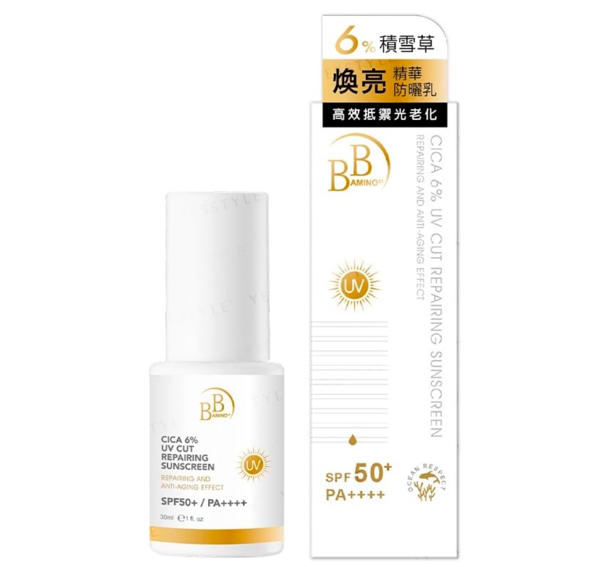My Scheming BB Amino Cica6% UV Cut Repairing Sunscreen SPF 50+ Pa++++