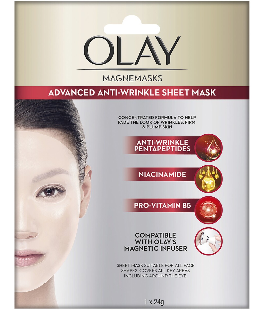 Olay Magnemasks Advanced Anti Wrinkle Sheet Mask