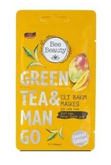 Bee Beauty Green Tea & Mango Skincare Mask