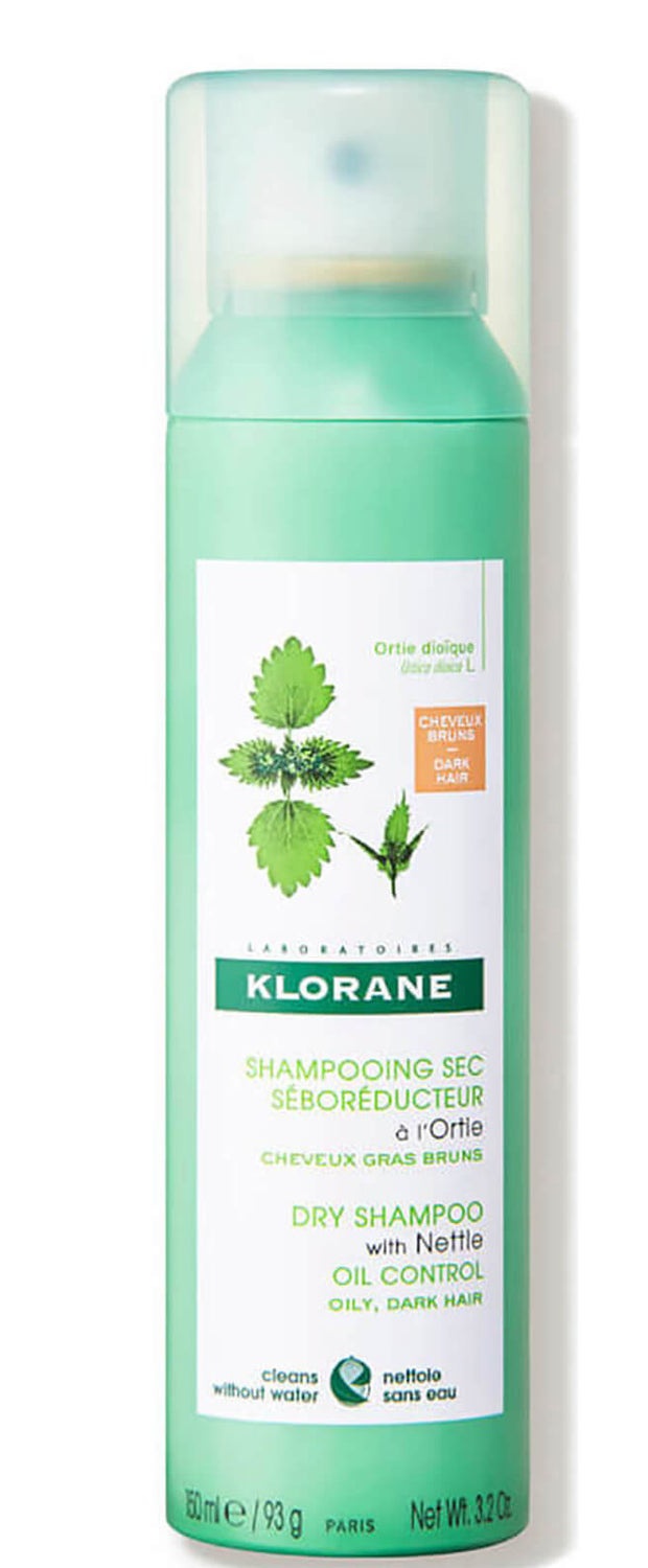 Klorane Dry Shampoo Oil Control Tinted Brown Hair